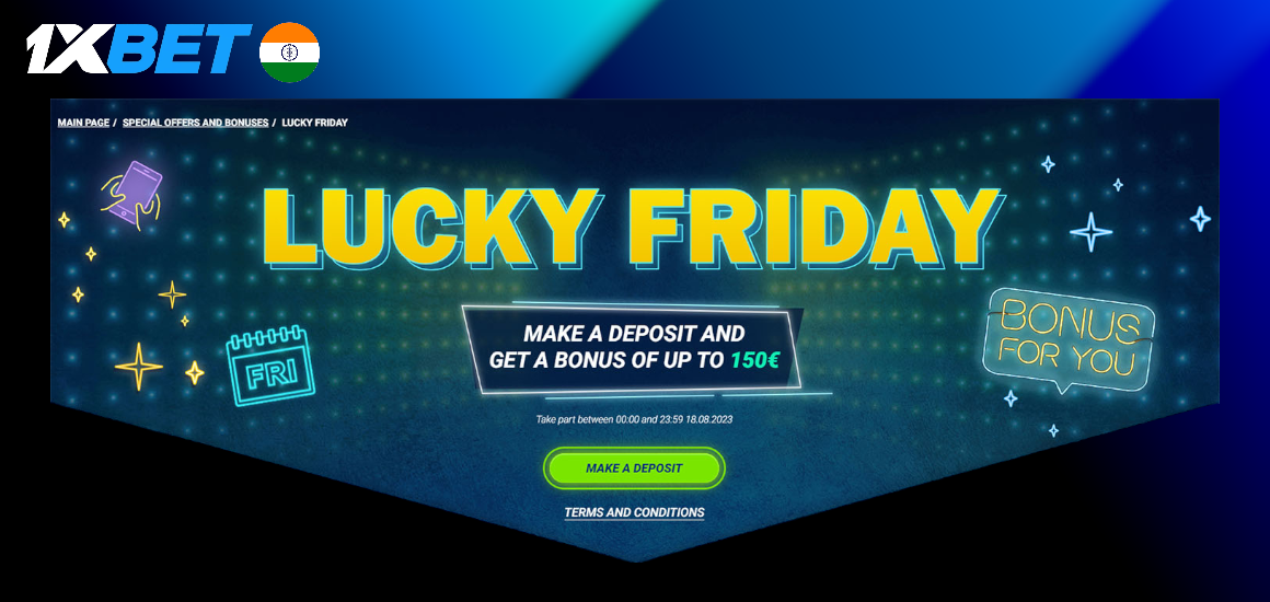 Lucky Friday promotion